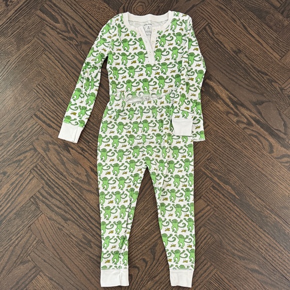 Roller Rabbit | Pajamas | Roller Rabbit White And Green Monkey Print ...